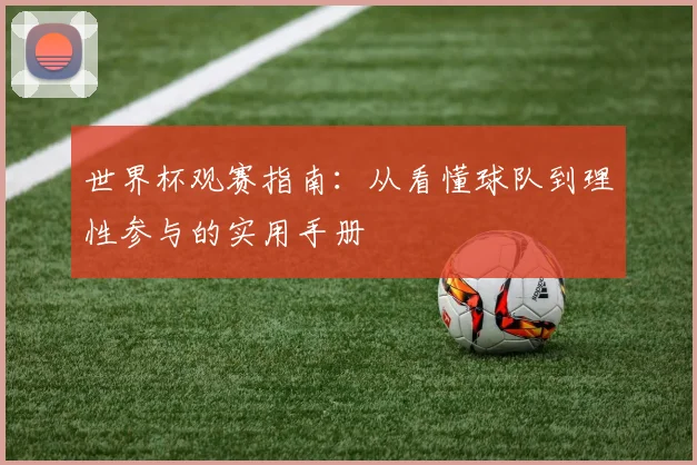 世界杯观赛指南：从看懂球队到理性参与的实用手册